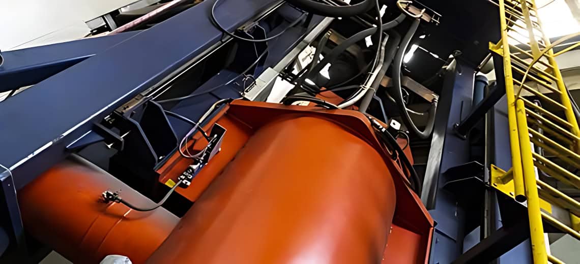 High-tech industrial machinery components for automation.